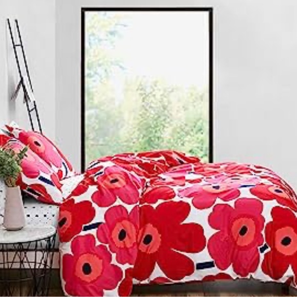 Marimekko Bedding Marimekko Unikko King Duvet Cover Sham Poshmark
